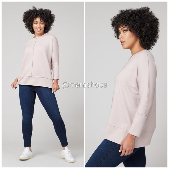 Spanx Perfect Length Top Dolman 3/4 Sleeve - Picture 1 of 8